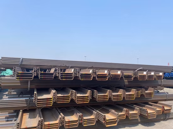 Hot Sales All Types of Steel Sheet Pile Hot Rolled U Z Type Type 2 4 Steel Sheet Pile Fsp III Price Steel Sheet Pile