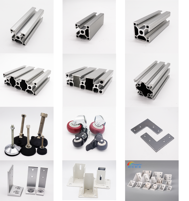 Aluminium Profile Customized 6063 T5 Aluminium Profile Heatsink